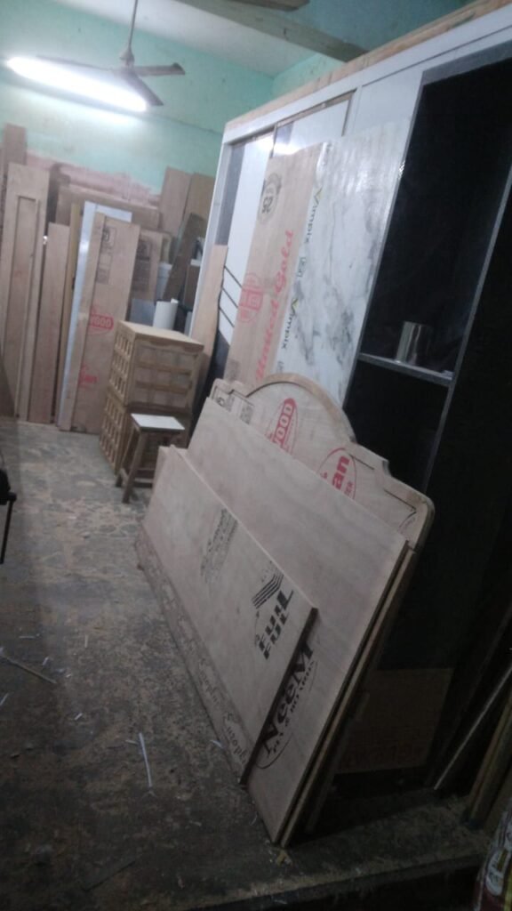 Marine Plywood Stock at Oshiclick Workshop Mumbai